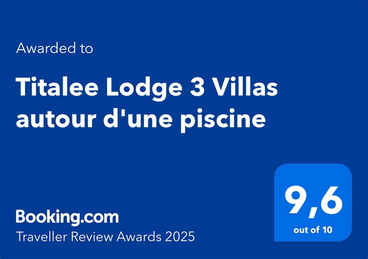 Titalee Lodge 3 Villas Autour D'Une Piscine Saint-Francois  Exterior foto